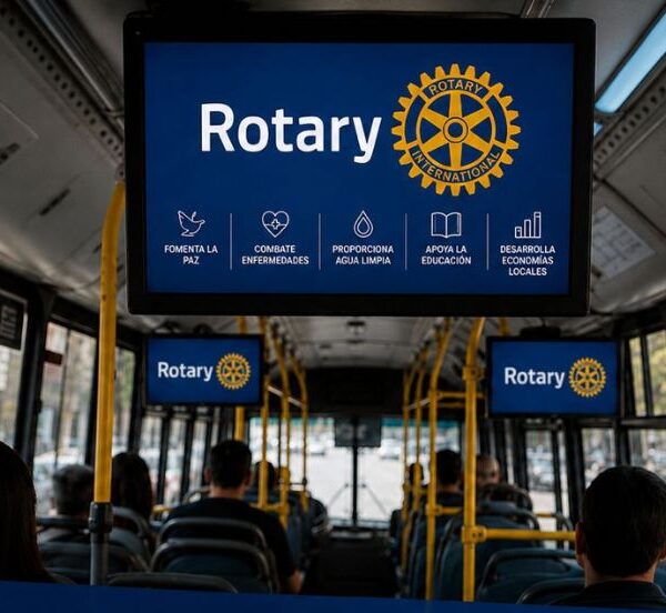 Rotary amplía su presencia en la vía pública a través de una alianza con INFOTRANS
