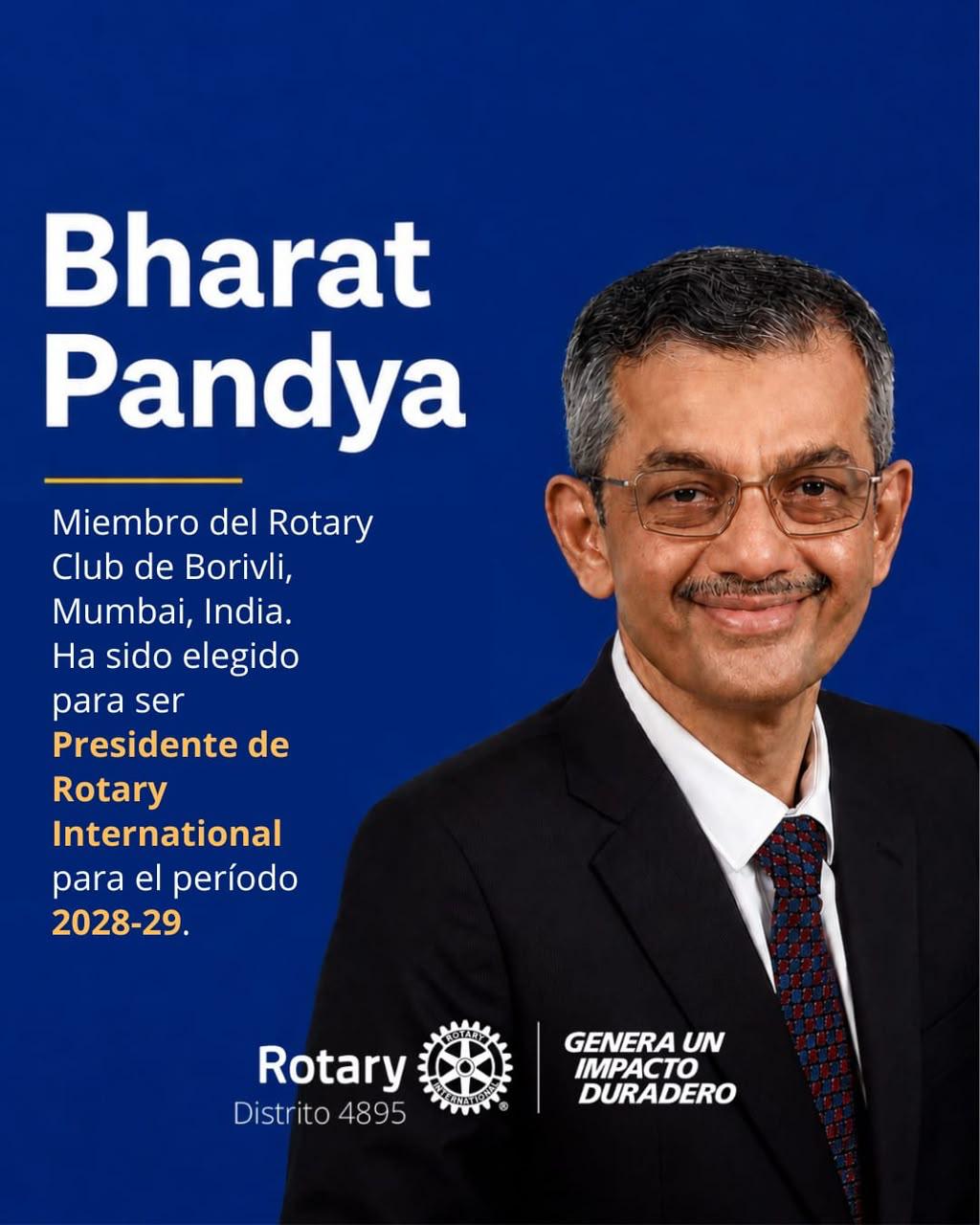 Bharat Pandya PRI 2028-2029