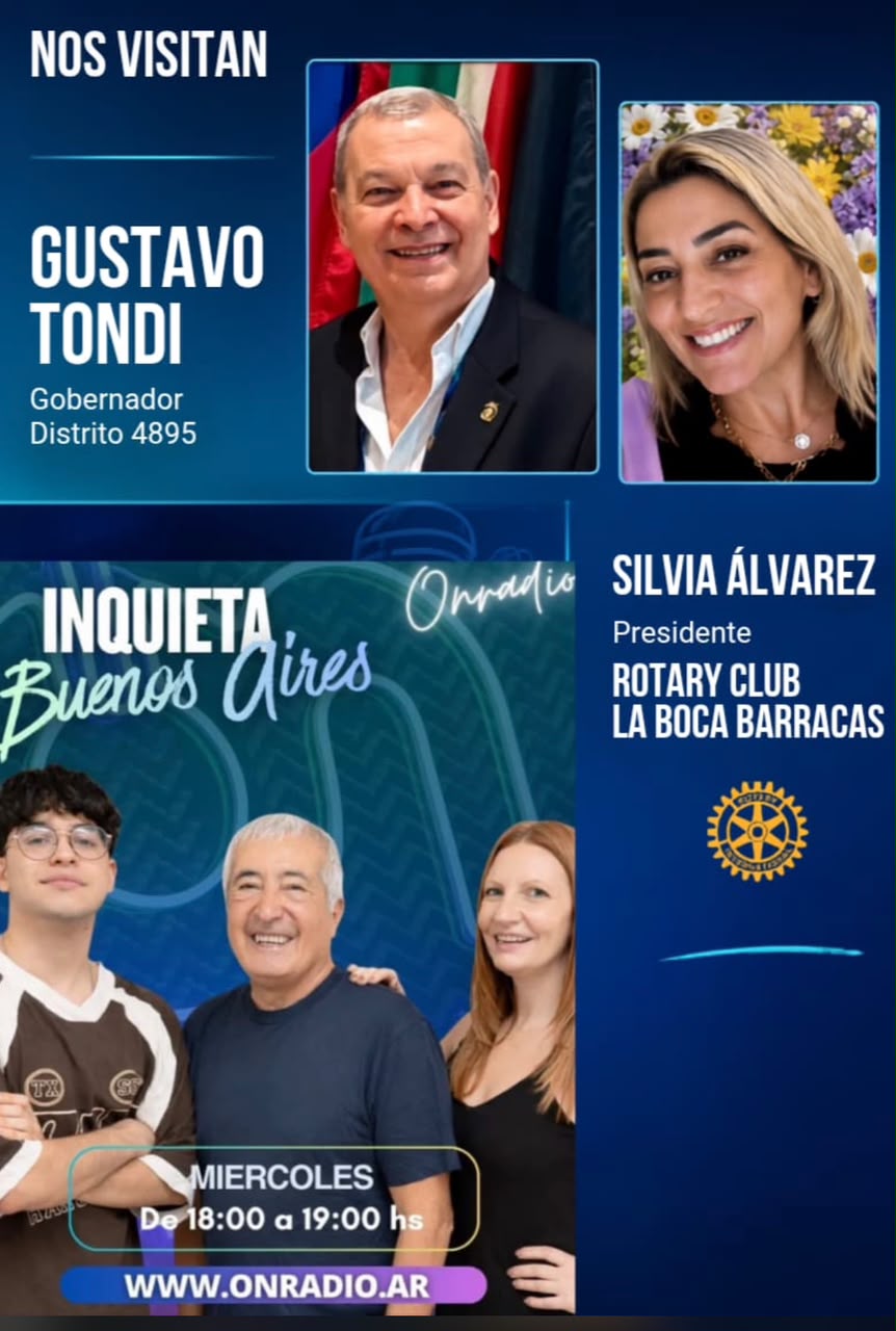Entrevista para el programa Inquieta Buenos Aires de ONRADIO