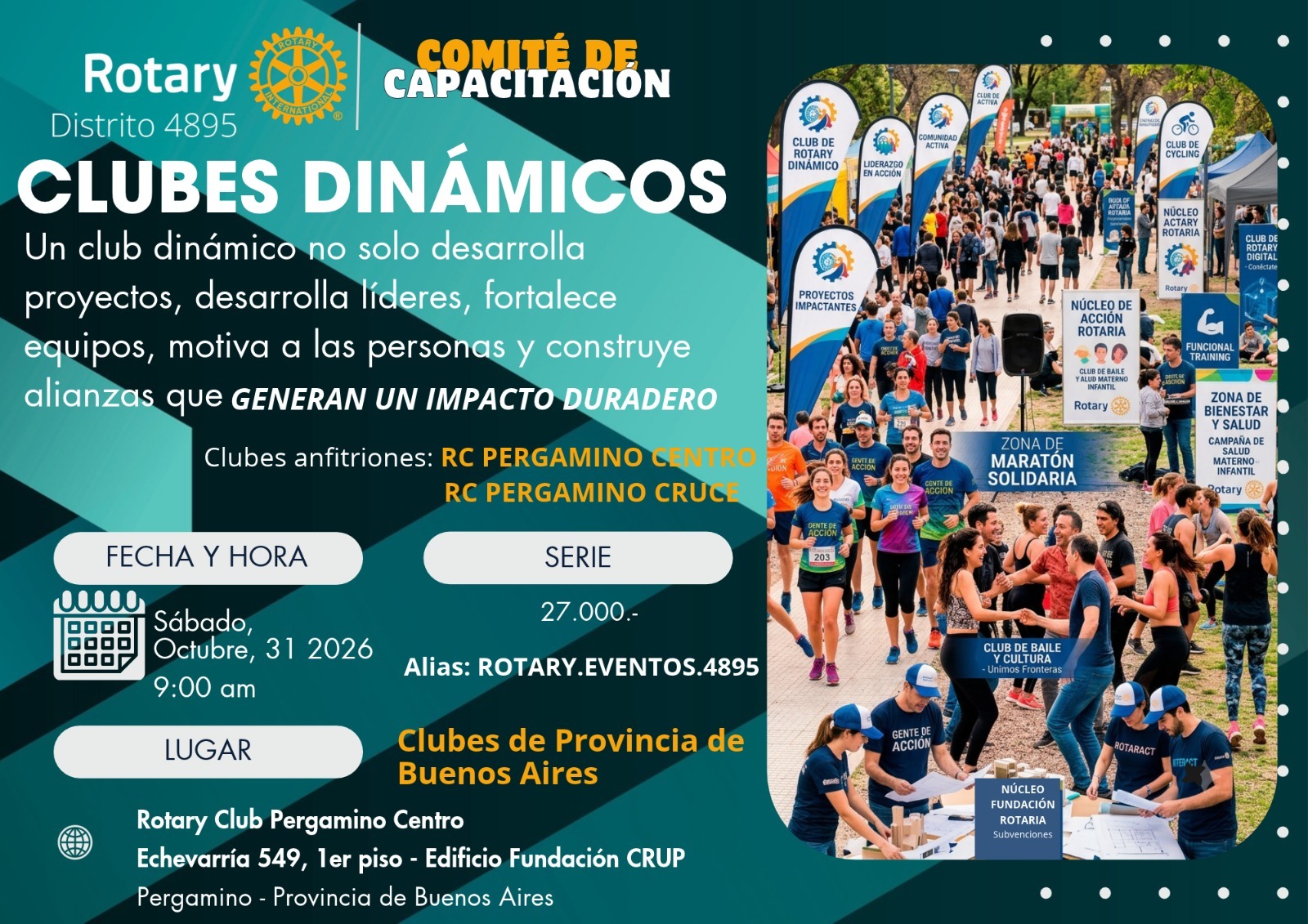 ATENCIÓN, ROTARIOS: SE BUSCAN CLUBES CON GANAS DE HACER COSAS DIFERENTES